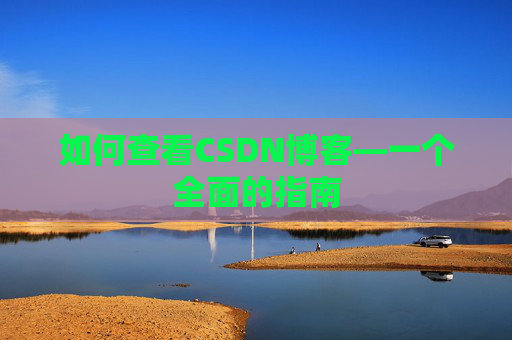 如何查看CSDN博客—一个全面的指南